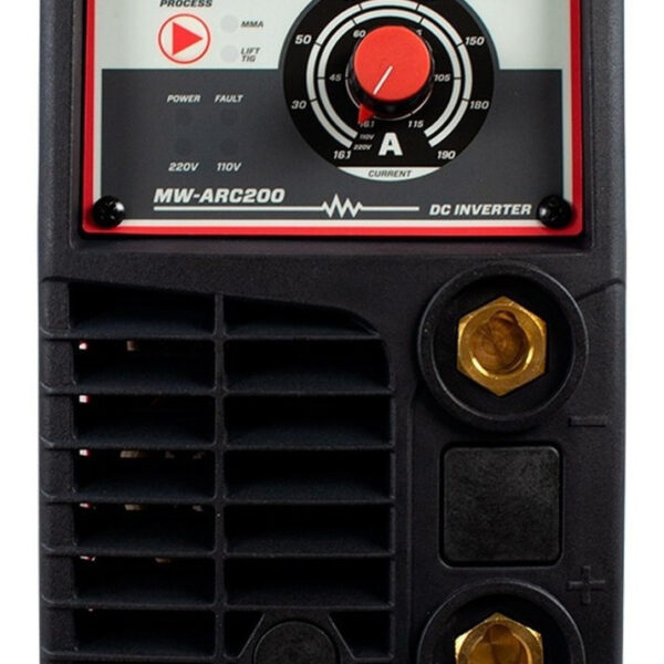 Soldadora Inversora Maraga Arc200 200 Ampers Color Rojo/negro Frecuencia 50 Hz/60 Hz