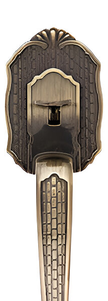 Cerradura Ferky CGF60R15 - Diseño Moderno Y Seguro En Níquel