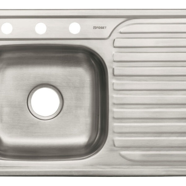 Tarja De Empotrar Tina Izquierda 80 X 50 Cm, Foset 49168