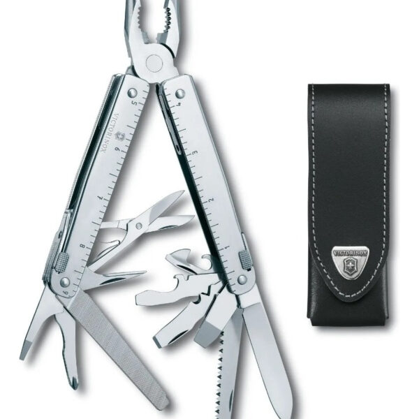 Victorinox SwissTool X + Funda de Piel, 27 Usos