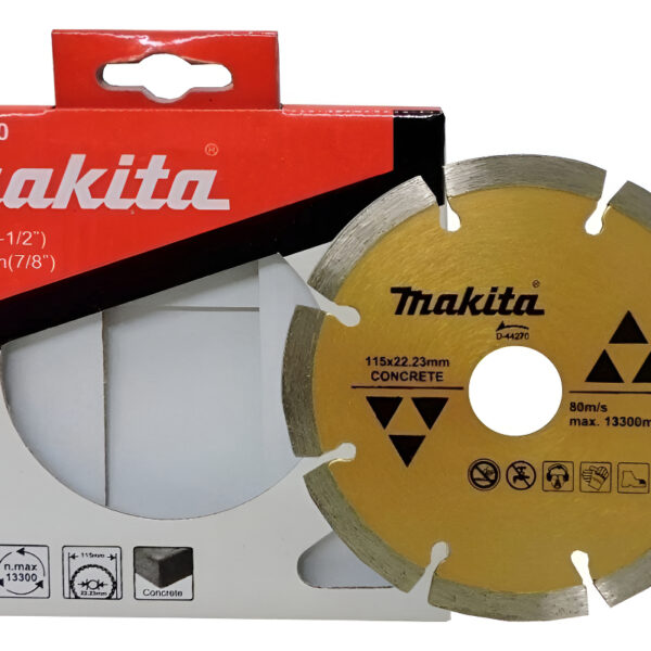 Disco Diamante Makita Segmentado 4-1/2'' Concreto D-44270