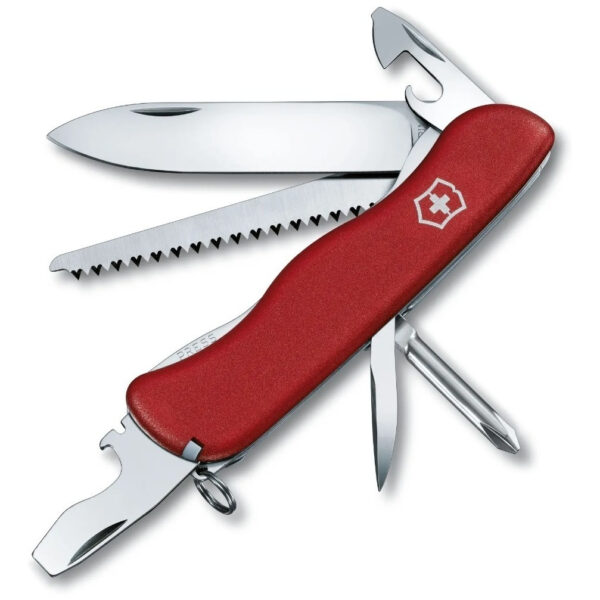 Victorinox Navaja Trailmaster, Roja, 12 Usos Color Roja