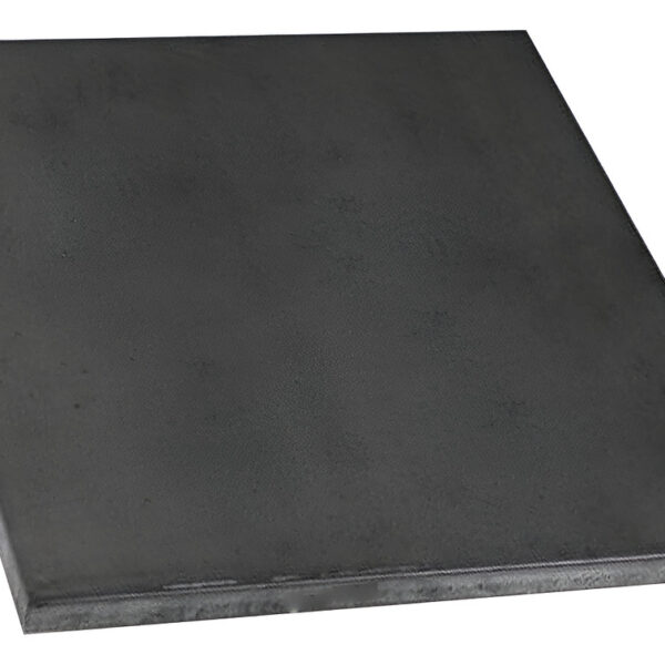 Placa de Acero Al Carbón Espesor 3/8'' Cuadro De 25cm X 25cm