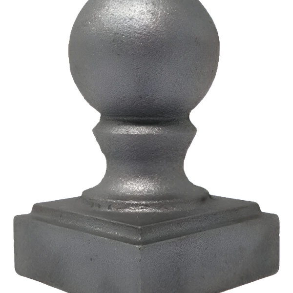 Punta Hierro Fundido Bola Para Poste 1 Para Rejas 10 Pz