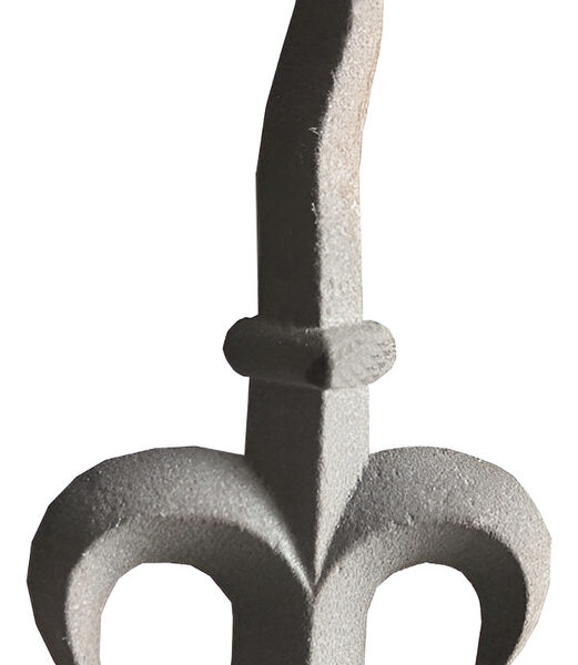 Punta De Hierro Fundido Estilo Punta 1/2 Para Rejas 10 Pz