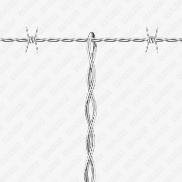 Separador Alambre De Puas 1.22 Metros Calibre 9 Deacero