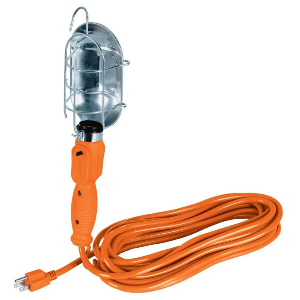 Lámpara De Taller Metálica, Aterrizado, 7.5 M Volteck 47259