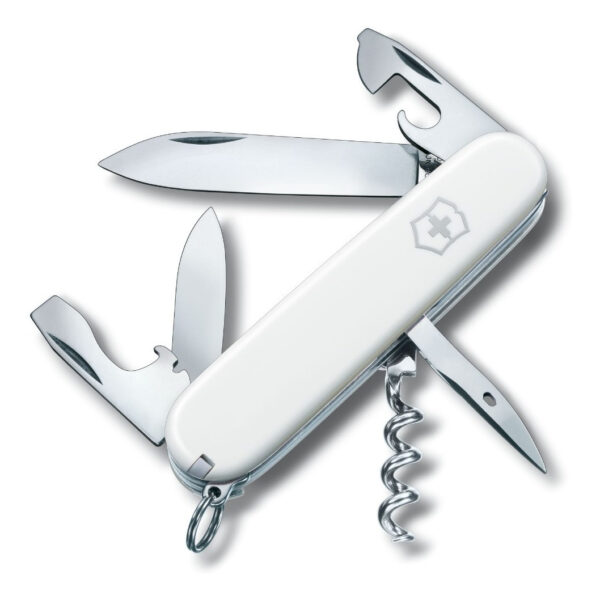 Victorinox Navaja De Bolsillo Spartan, 12 Usos Color Blanco