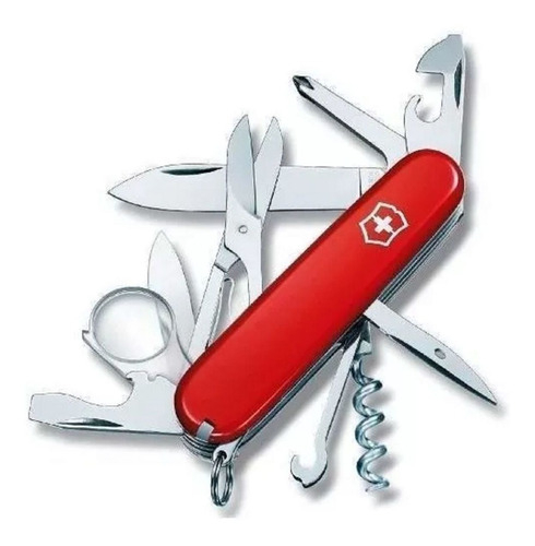 Navaja Victorinox Explorer Suiza 16 Usos Navajas Pinza Color Rojo