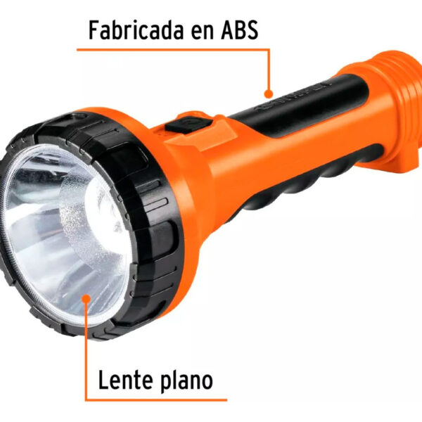 Linterna Recargable De Led 200 Lúmenes, Truper 19847