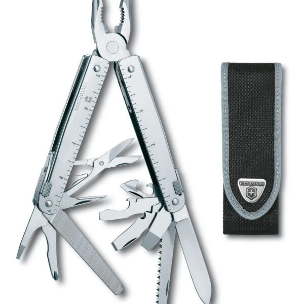 Victorinox SwissTool X con Funda de Nylon – 27 Funciones