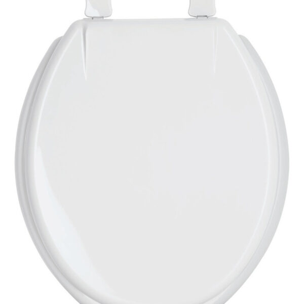 Asiento Wc Corto Truper Color Blanco Foset Awc-40b