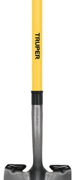 Pala redonda mango fibra de vidrio puño Y Truper 17150