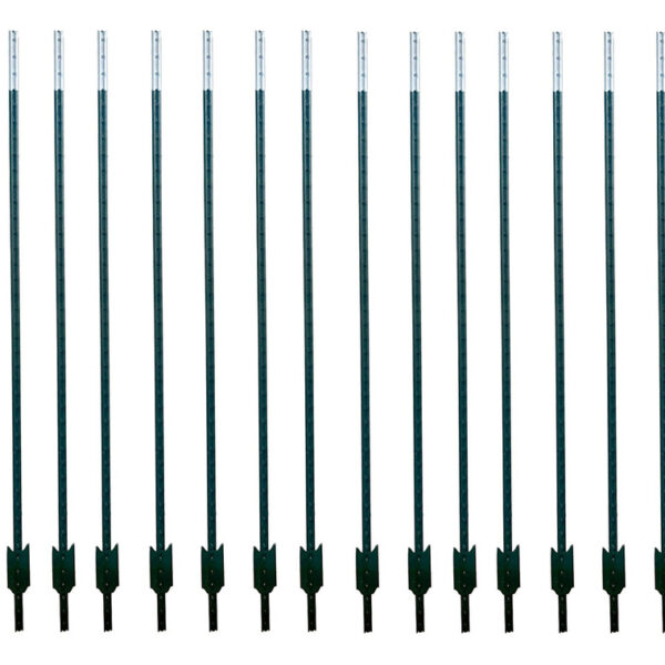 Poste Ganadero Tipo T 1.98 Metros 6.5 Ft. Paquete 200 Piezas