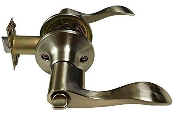 Cerradura Chapa Manija Phillips 84039 Laton Antiguo Recámara