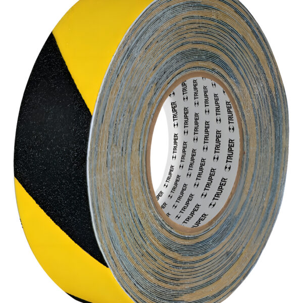 Cinta Antiderrapante Adhesiva 2' Rollo 5 M, Truper 101448