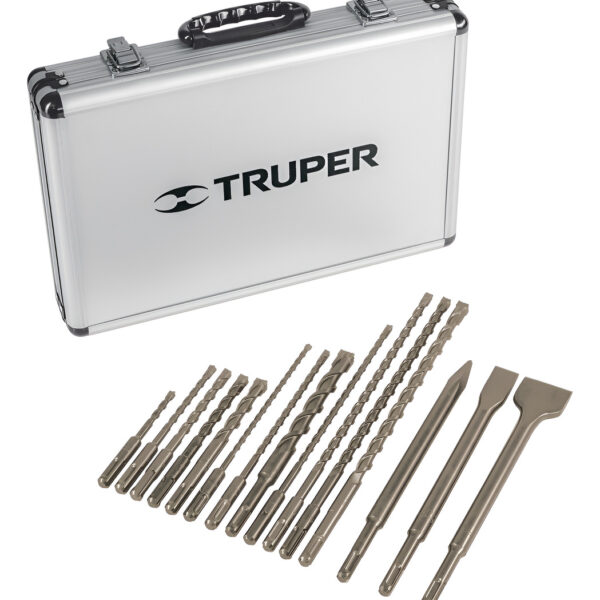 Juego De Brocas Y Cinceles Sds Plus 15 Piezas Truper 11897