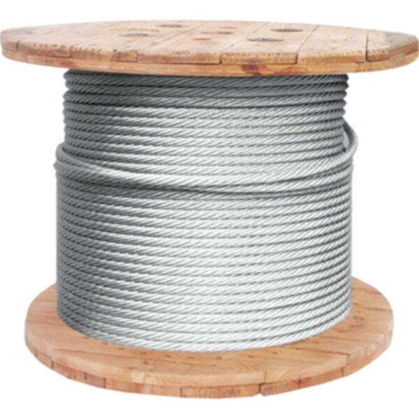 Cable De Acero Alma De Acero 6x19 Hilos Medida 3/4 15 Metros