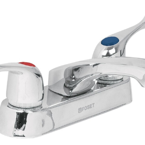 Mezcladora Para Lavabo, Manerales Palanca, Basic, 49278 Color Plateado