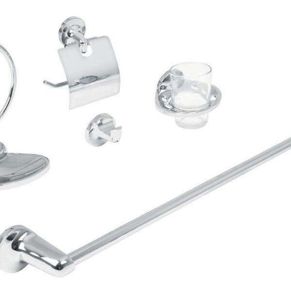 Juego Accesorios Para Baño, 6 Piezas, Aqua, Foset, 49395