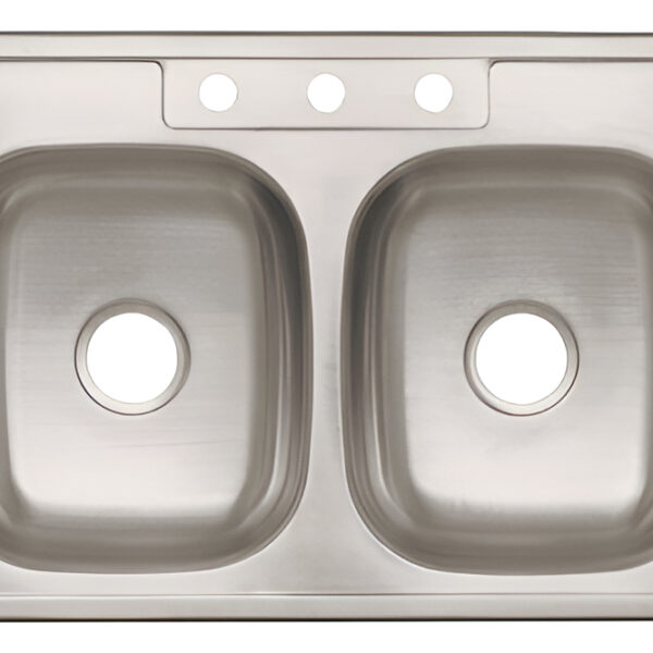 Tarja de 84x56 Empotrable, doble tina, Foset 49174