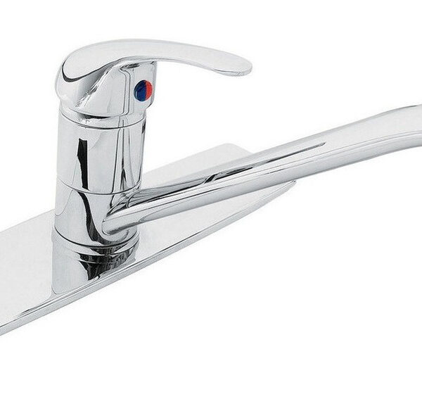 Grifo De Cocina Monomando Foset Aqua Aqf-85 Acabado Cromado