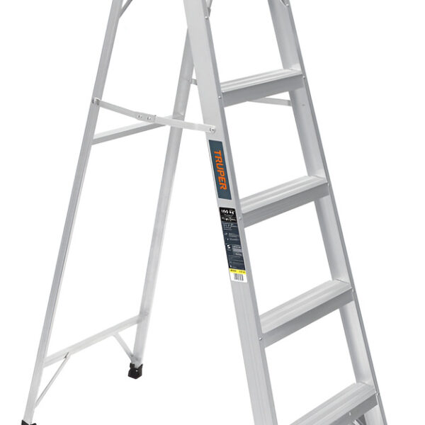 Escalera Tijera 5 Pasos Tipo Iii Con Bandeja Truper 16743