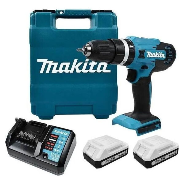 Taladro Rotomartillo 1/2'' Atornillador 18v Hp488dwe Makita