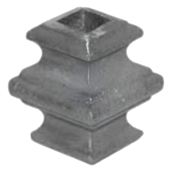 Punta de Hierro Fundido Cuello Cuadrado 1/2” para Rejas – Paquete con 10 Piezas