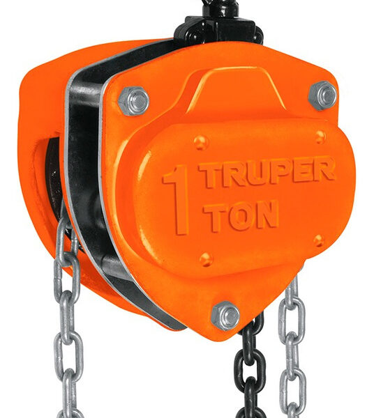 Polipasto 1.0 Ton Cadena 3.25 Mts Truper 16824