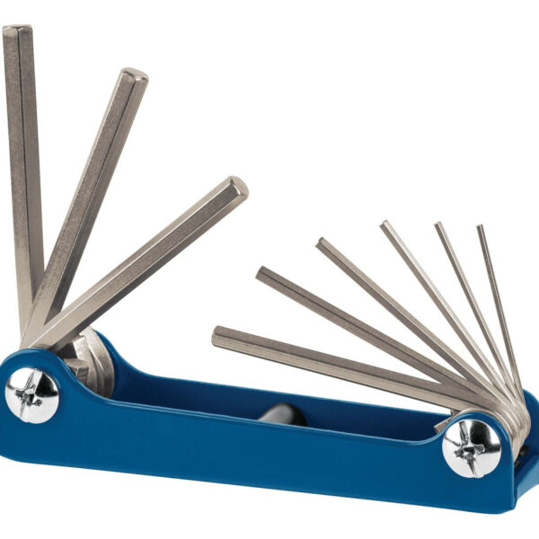 Llaves Allen Tipo Navaja 9 Piezas Truper 15563 Azul 3 Piezas