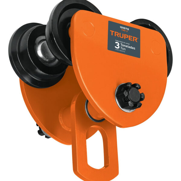 Trole De Acero Carga Para Viga Ipr E Ips 3 Ton Truper 101078