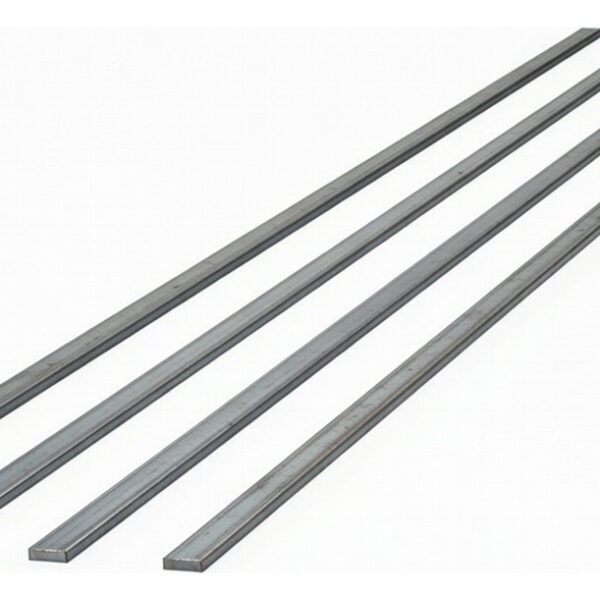 4 Soleras De Acero A36 Grosor 1/8 X 1/2 De 1.5 Metros