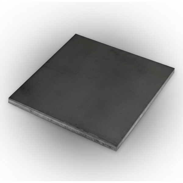 Placa De Acero Al Carbón Espesor 3/8'' Cuadro De 30cm X 30cm